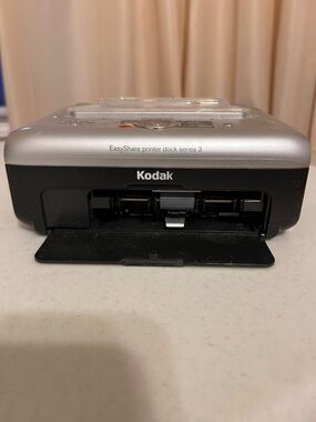🆕 Kodak EasyShare Printer Dock Series 3 ~ Silver/Black ~ Vintage ~ Collectible